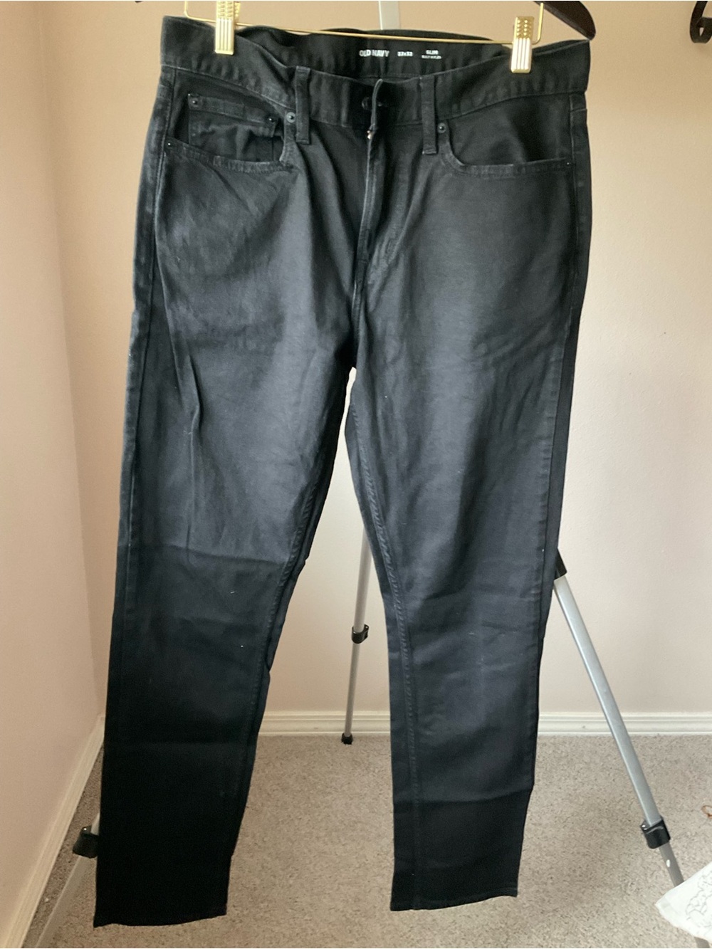 Old Navy Men's Black Slim Jeans